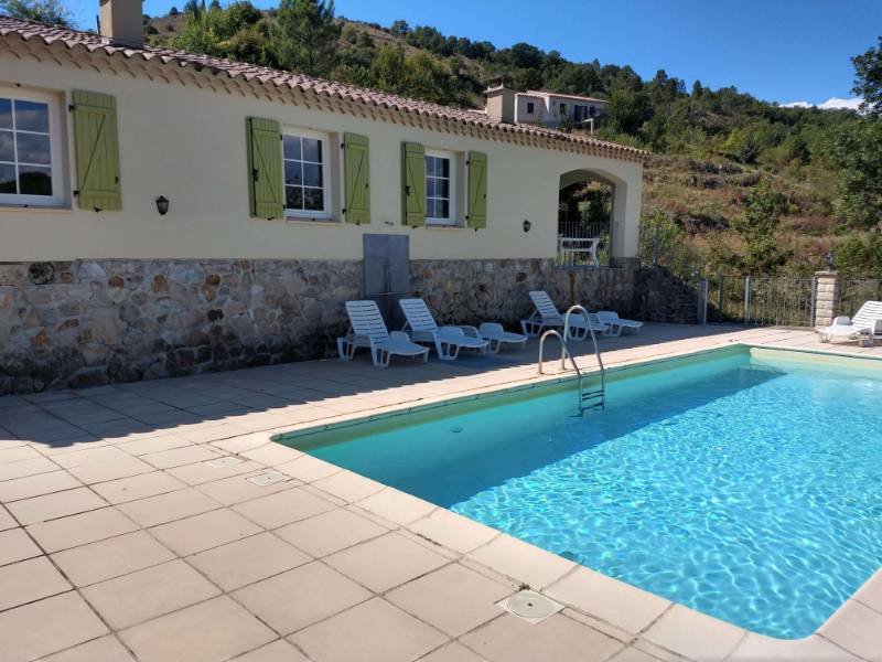 Photos:Location Vacances - Ardèche - Les Vans - Maison 10p avec piscine privé
