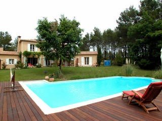 Photos:Villa+ studio 260 m², très belle piscine privée, terrases, beau terrain , wifi, ref 6049
